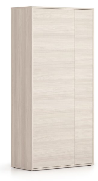 Šatní skříň s výsuvem BLOCK, 850 x 400 x 1748 mm, dub přírodní