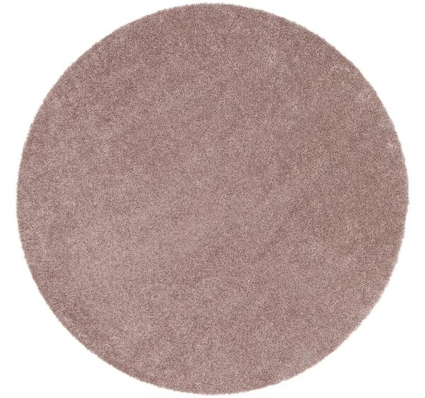 Kusový koberec Easy Care D181-020 kruh - růžový - Průměr 120cm
