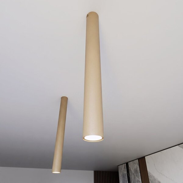 Stropní svítidlo TECNO 1XL – moka, 1× GU10, šířka 67 cm