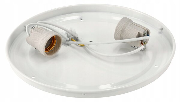 ECOLIGHT Kulaté LED stropní svítidlo - 2xE27 - bílé