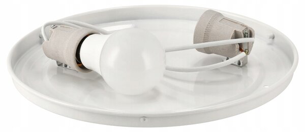 ECOLIGHT Kulaté LED stropní svítidlo - 2xE27 - bílé