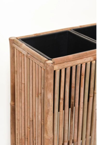 Interiérový květináč ELEMENTO, bambus, šířka 97 cm, natur
