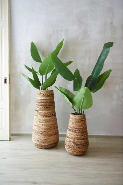 Pokojový květináč ROTA, vodní hyacint, průměr 46 cm, natur