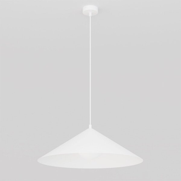 Závěsné svítidlo MONO 1L – bílé, opálové sklo, 1× E14, šířka 50 cm