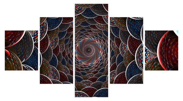 Obraz - Vír (125x70 cm)
