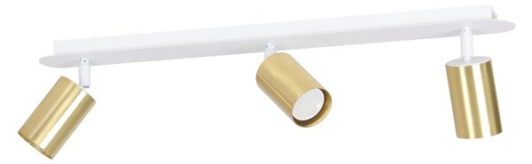 Stropní svítidlo ZEN 3 – bílé, 3× GU10, šířka 74 cm