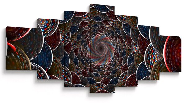 Obraz - Vír (210x100 cm)