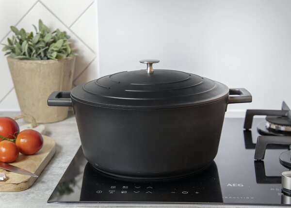 Hrnec MasterClass 28 cm 5 l indukční nepřilnavý černý MCMCRD28