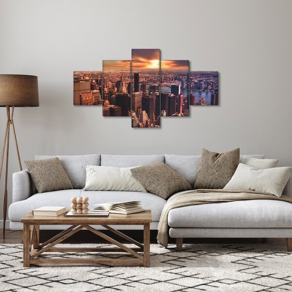 Obraz - Pohled na metropoli (125x70 cm)
