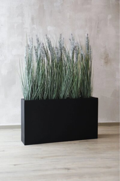 Květináč ELEMENTO SLIM, sklolaminát, šířka 90 cm, antracit