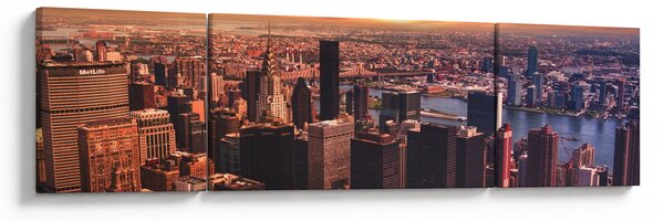 Obraz - Pohled na metropoli (170x50 cm)