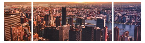 Obraz - Pohled na metropoli (170x50 cm)