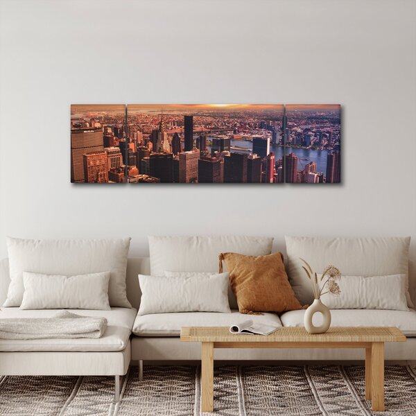 Obraz - Pohled na metropoli (170x50 cm)