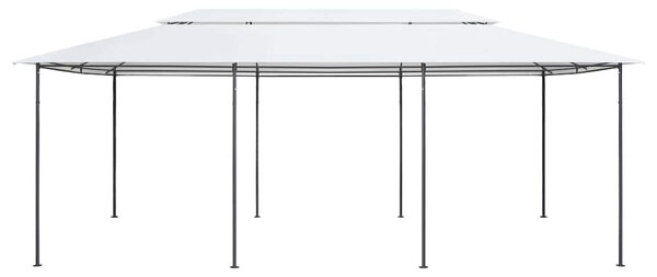 Zahradní altán 600 x 298 x 270 cm bílý 180 g/m² 310072
