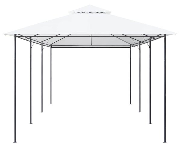 Zahradní altán 600 x 298 x 270 cm bílý 180 g/m² 310072