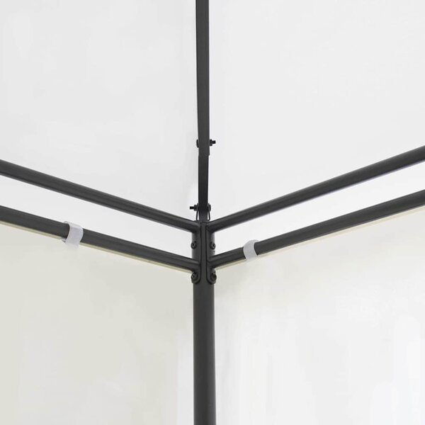 Zahradní altán 600 x 298 x 270 cm bílý 180 g/m² 310072