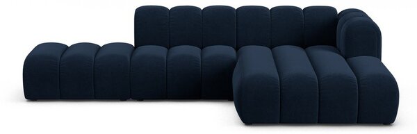 Tmavě modrá rohová pohovka (pravý roh) Lupine – Micadoni Home