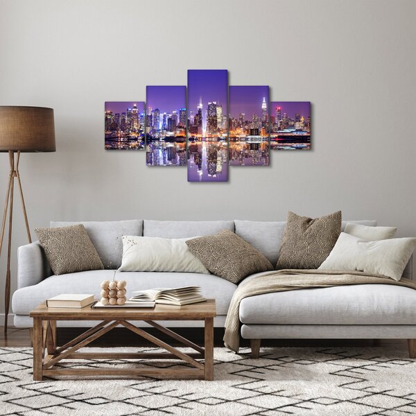 Obraz Manhattanu (125x70 cm)