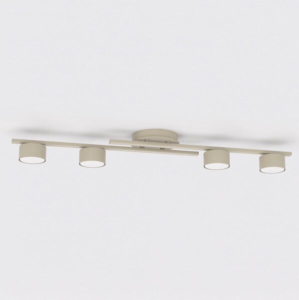Stropní svítidlo FRAGMENT 4 – moka, 4× GX53, šířka 86 cm