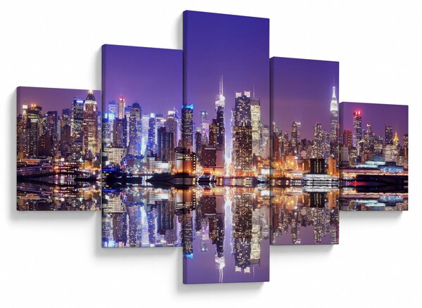 Obraz Manhattanu (125x70 cm)