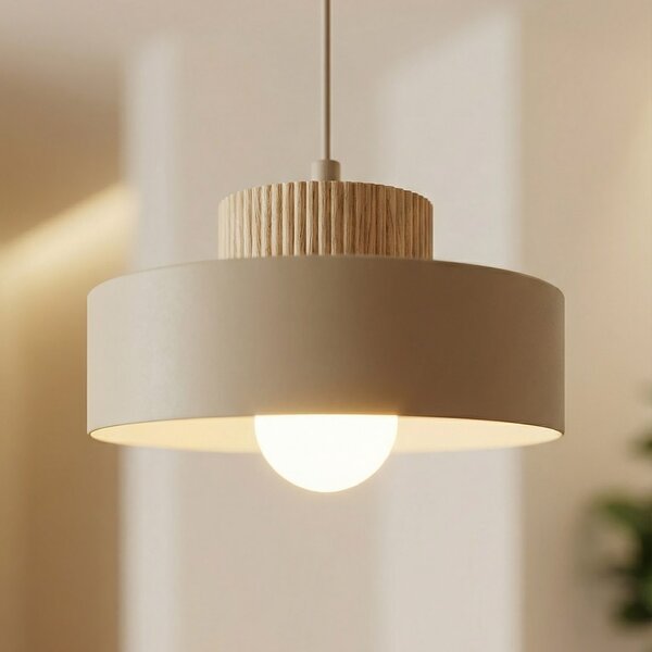 Závěsné svítidlo KIVI 1S – moka, 1× E27, šířka 20 cm