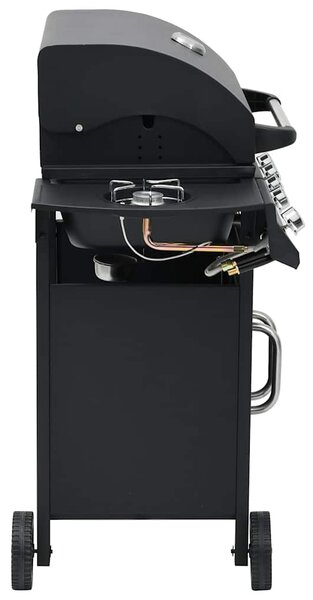 Plynový gril 4+1 hořáky černý ocel 310105