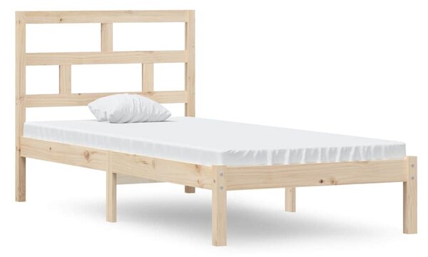Rám postele 90 x 190 cm Single masivní dřevo 3101183
