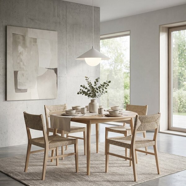 Závěsné svítidlo MONO 1S – bílé, opálové sklo, 1× E14, šířka 40 cm