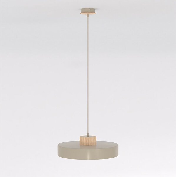 Závěsné svítidlo KIVI 1L – moka, 1× E27, šířka 35 cm