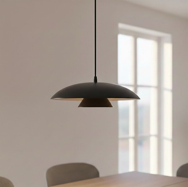 Závěsné svítidlo BABEL 1 – černé, 1× GX53, šířka 30 cm