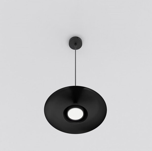 Závěsné svítidlo BABEL 1 – černé, 1× GX53, šířka 30 cm