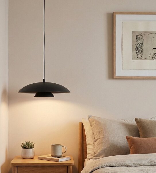 Závěsné svítidlo BABEL 1 – černé, 1× GX53, šířka 30 cm