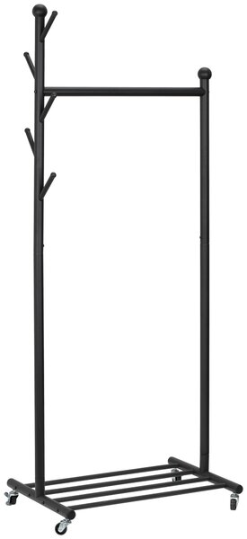 POJÍZDNÝ ŠATNÍ STOJAN, 68/170/43 cm PBJ, Online Only
