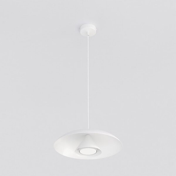 Závěsné svítidlo BABEL 1 – bílé, 1× GX53, šířka 30 cm