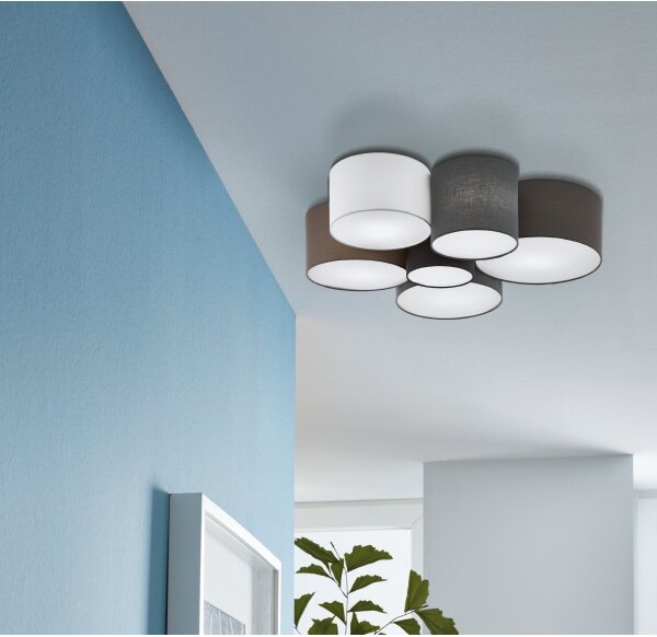Eglo 97838 - Stropní svítidlo PASTORE 6xE27/40W/230V