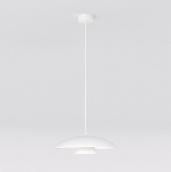 Závěsné svítidlo BABEL 1 – bílé, 1× GX53, šířka 30 cm
