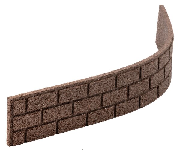 Multy home Zahradní palisáda BRICKS 120 x 15 cm, hnědá (se spojkou a hřeby) MHEU5000060, 1 ks 4016.99