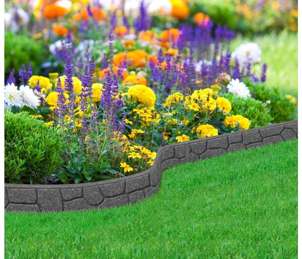 Multy home Zahradní palisáda STONES 120 x 9 cm, šedá (se spojkou a hřeby) MHEU5000079, 1 ks 4016.99
