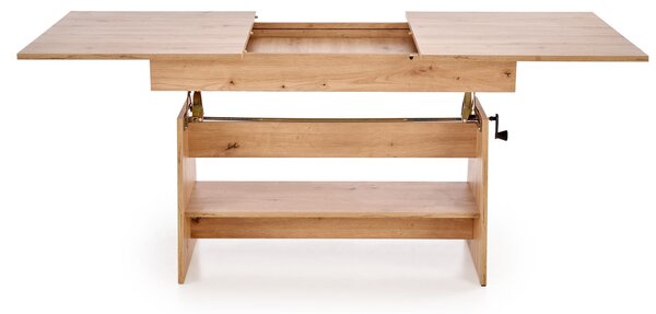 HALMAR Rozkládací konferenční stolek Erika dub artisan