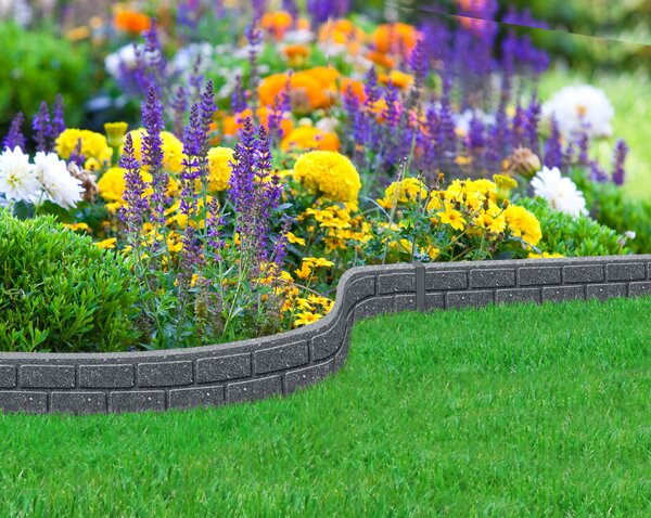 Multy home Zahradní palisáda BRICKS 120 x 15 cm, šedá (se spojkou a hřeby) MHEU5000164, 1 ks 4016.99