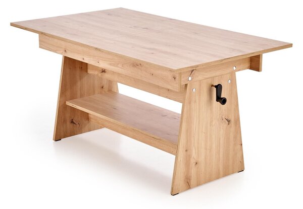 HALMAR Rozkládací konferenční stolek Erika dub artisan