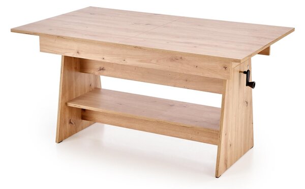 HALMAR Rozkládací konferenční stolek Erika dub artisan