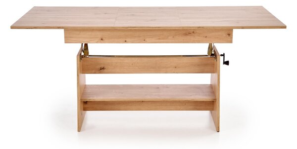 HALMAR Rozkládací konferenční stolek Erika dub artisan