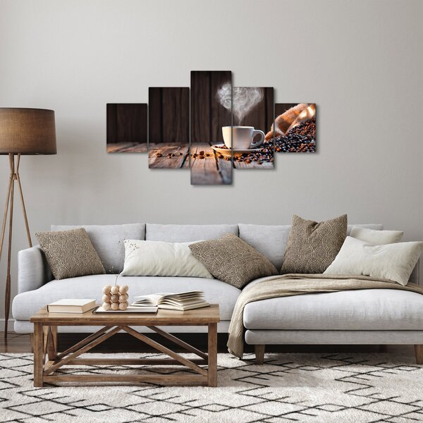 Obraz - Čas na kávu (125x70 cm)