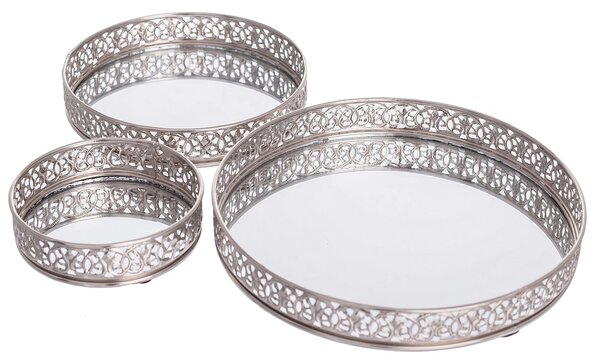 Sada podnosů Judith 3ks silver