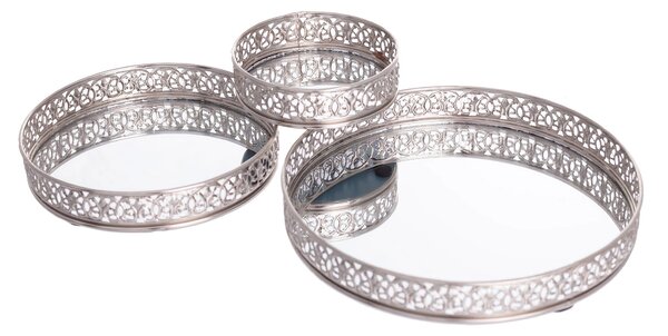 Sada podnosů Judith 3ks silver