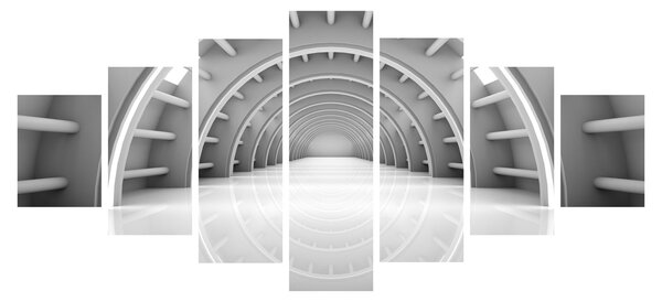 Obraz - 3D průchod (210x100 cm)