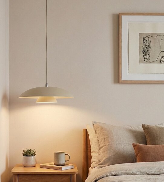 Závěsné svítidlo BABEL 1 – moka, 1× GX53, šířka 30 cm