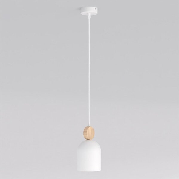 Závěsné svítidlo MESI 1 – bílé, 1× GU10, šířka 11 cm