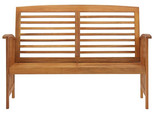 Zahradní lavice 119 cm masivní akáciové dřevo 310259